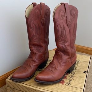Durango Cowboy Leather Boots sz 7